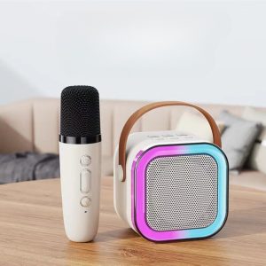 Caixa De Som Com 1 Microfone Karaokê — foto 3