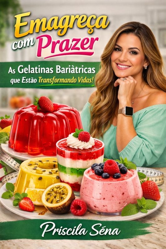 Ebook de Receitas de Gelatinas Bariátricas