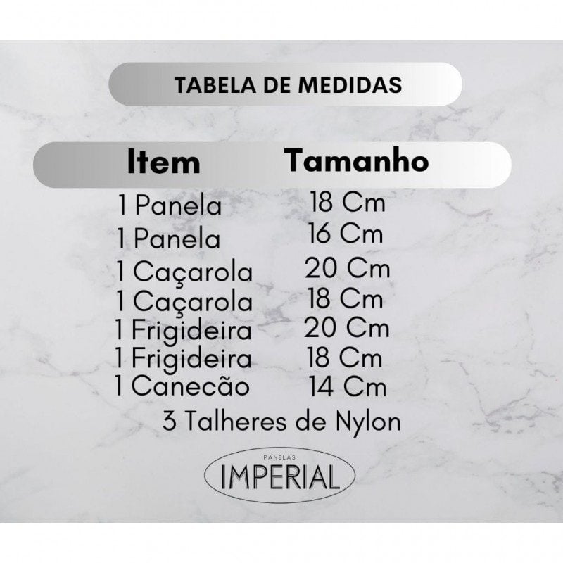 Jogo de Panelas antiaderente Teflon kit com 10 peças — foto 2