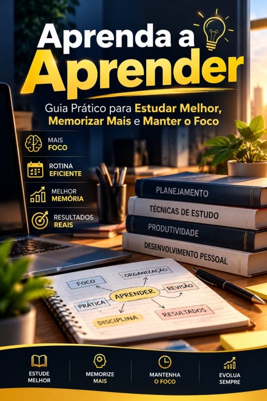 Livro Digital: Guia Definitivo para Estudar sem Perder Tempo