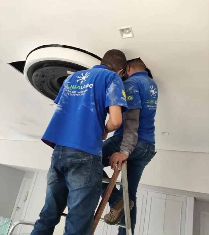 Limpeza/higienização ar condicionado