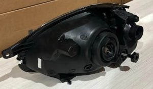 Farol Novo Corsa Hatch Sedan Montana 2000 Á 09 Carcaça Preta — foto 5