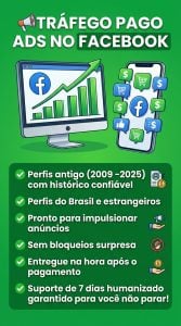 Contas Do Facebook 2008 - 2025 - Entrega Automática — foto 3