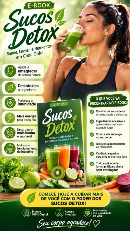 Receitas de Sucos Naturais para Renovar sua Rotina