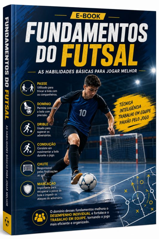 E-book sobre fundamentos do futsal