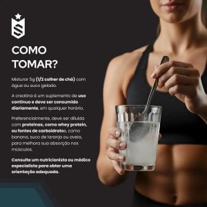 Creatina 1kg Suplemento Monohidratada em pó 100% Pura - Soldiers NutritionCreatina 1kg Sup — foto 7