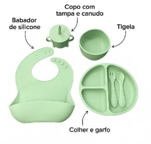 Kit de Introdução Alimentar de Silicone. — foto 4