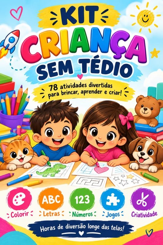 Kit Criança Sem Tédio