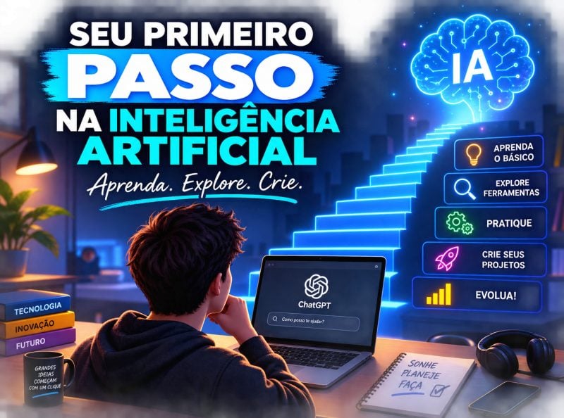 E-book Aprender a Dar Seu Primeiro Passo na Inteligência Artificial
