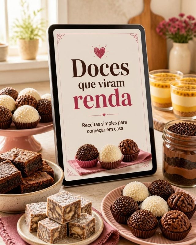 E-book Doces que Viram Renda - Aprenda a começar seu negócio em casa
