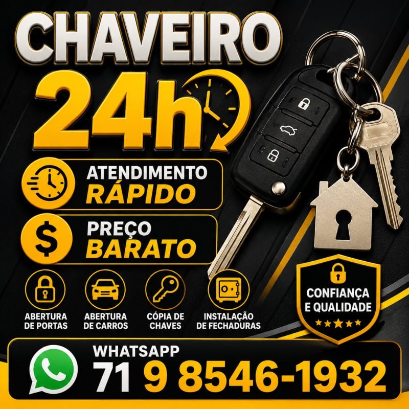 Chaveiro 24h