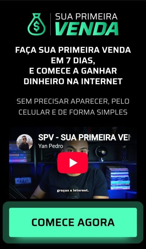 Sua Primeira Venda