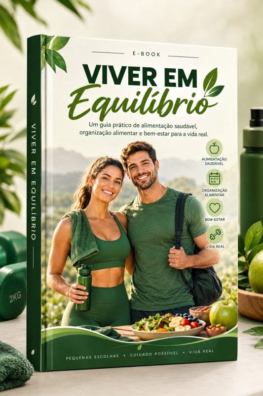 E-book Viver em Equilíbrio: Guia Prático de Alimentação Saudável (PDF)