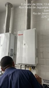 Teste de Monóxido de Carbono em Aquecedor a Gás — foto 9
