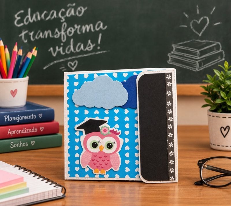 Cartão Dobradura Dia dos Professores