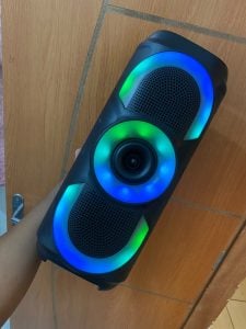Caixa De Som Bluetooth Com Led Rgb Nova! — foto 3
