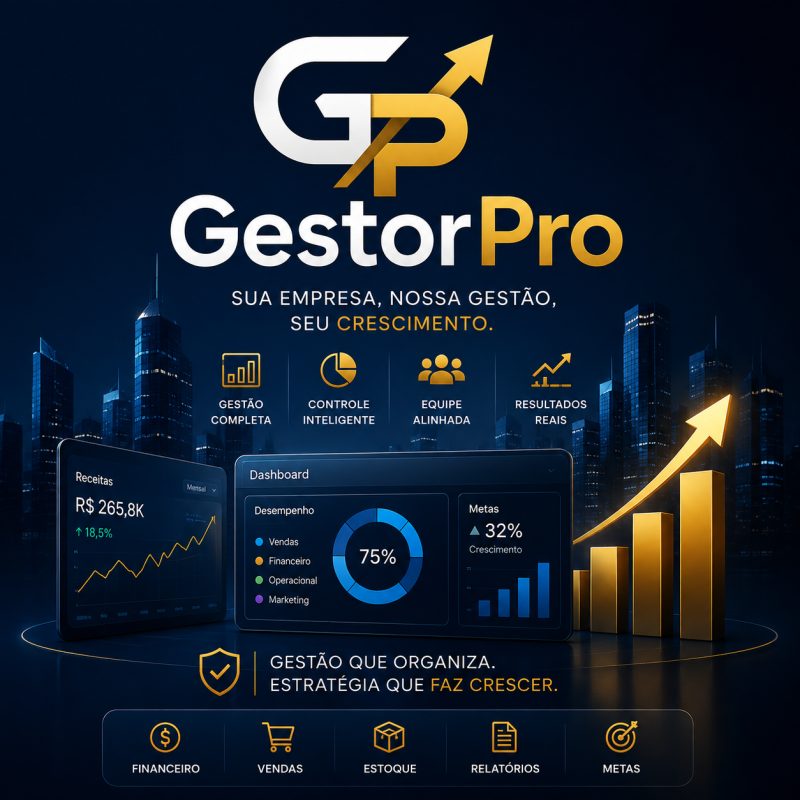 Sistemas GestorPro, Gerencie e controle totalmente sua empresa