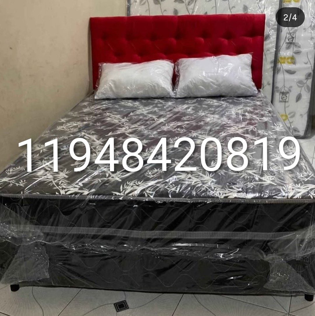 Cama box casal com colchão conjugado — foto 2
