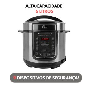 Panela de pressão elétrica 6 litros — foto 4