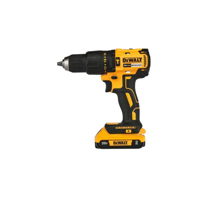 Parafusadeira e Furadeira de Impacto 13mm 20V DEWALT DCD7781D2 Com 2 Baterias, Carregador e Maleta