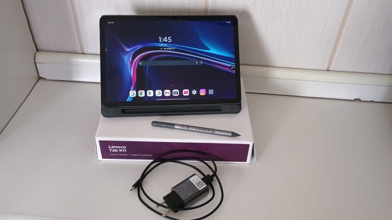 Tablet Lenovo Tab K11 128gbCom Caneta E Capa