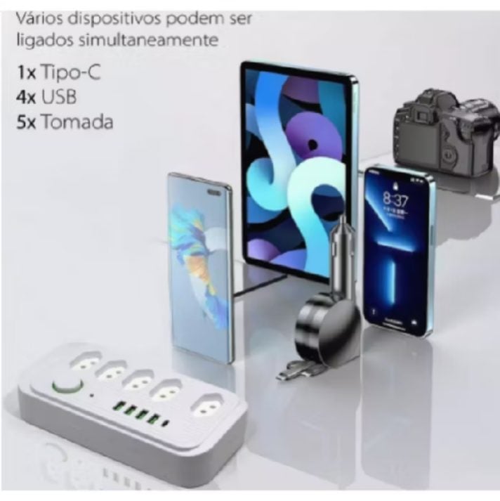 Extensão elétrica universal usb — foto 2