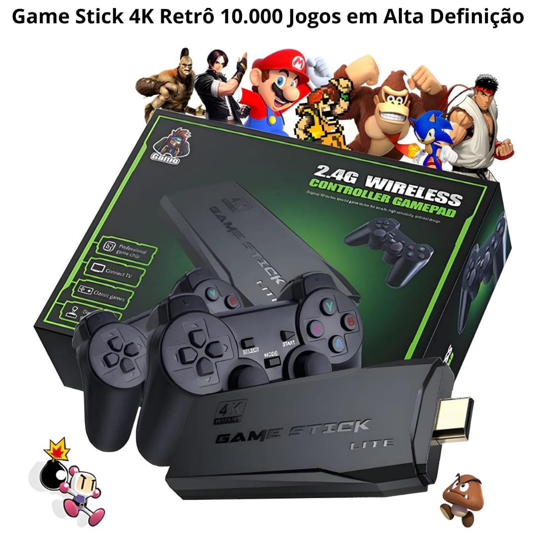 Game Stick 4k retro 10,000 jogos — foto 2