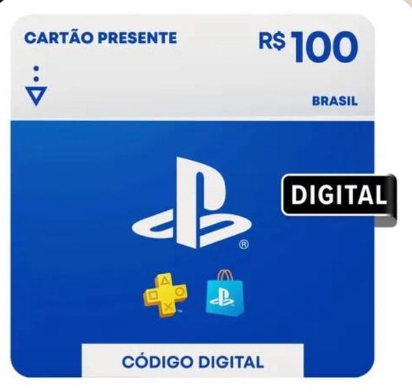 Cartão Presente Playstation