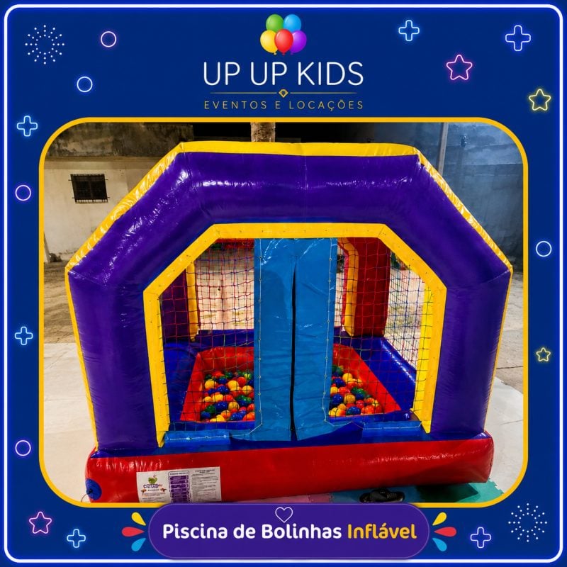 Aluguel de Piscina de Bolinhas Inflável