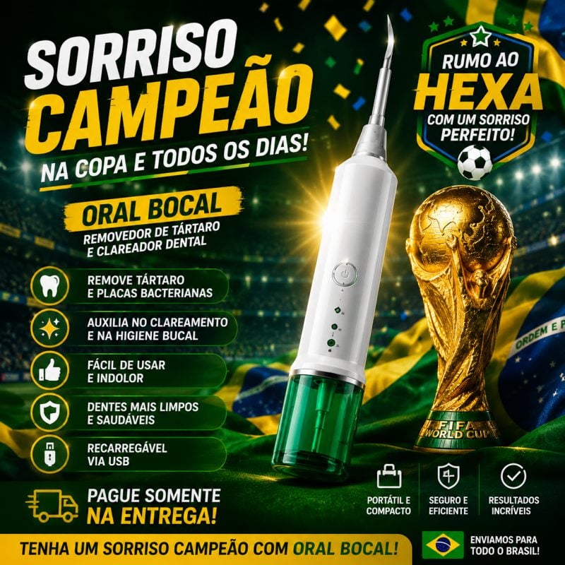 Oral Bocal Removedor de Tártaro e Clareador Dental