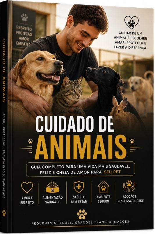 Ebook sobre cuidado de Animais