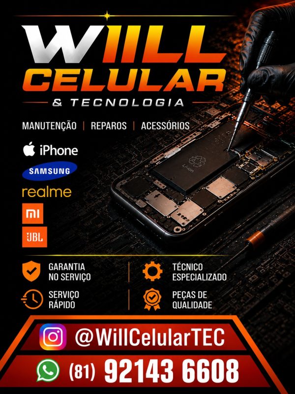 Trocamos a tela do seu celular!