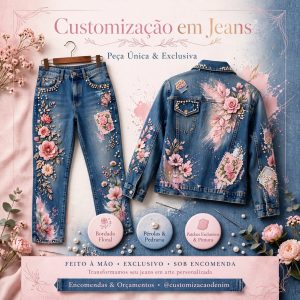 Customização em Jeans Prestação de Serviços — foto 3