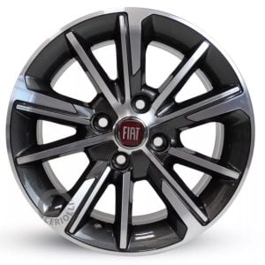 Kit 4 Rodas Aro 14 Fiat Cronos 4x98 Fiat Cronos Uno Uno Fire Palio Mobi Strada Bicos de Br — foto 18