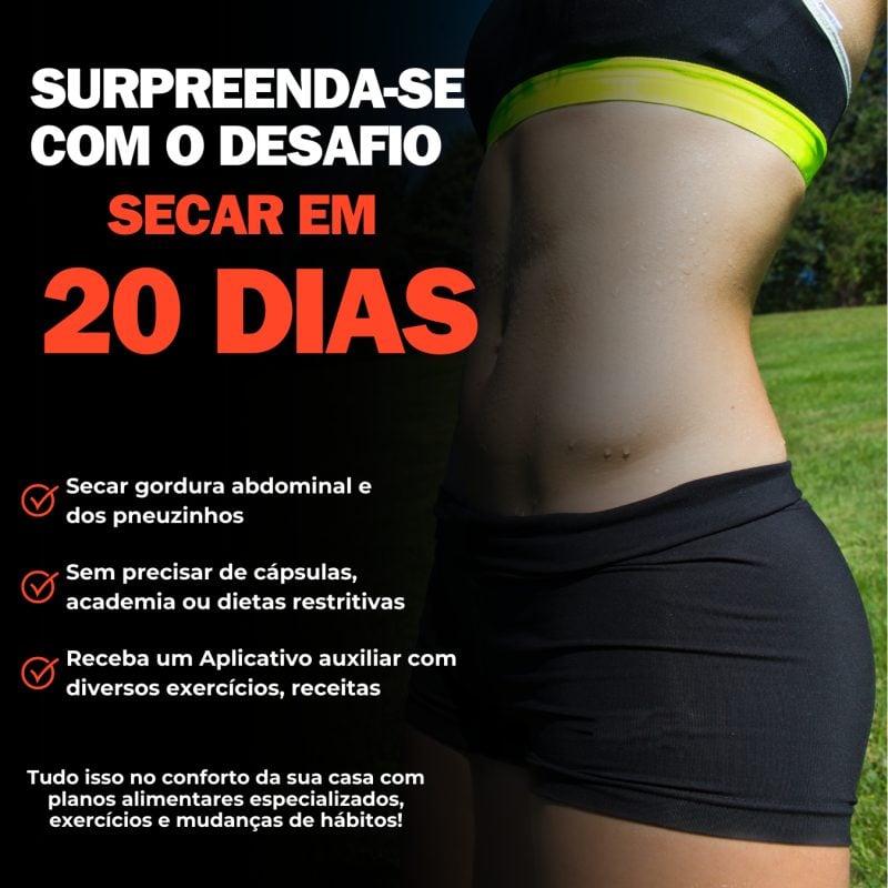 E-Book Desafio Secar em 20 Dias