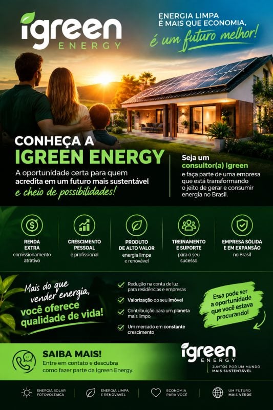 Venha ser um corretor de energia
