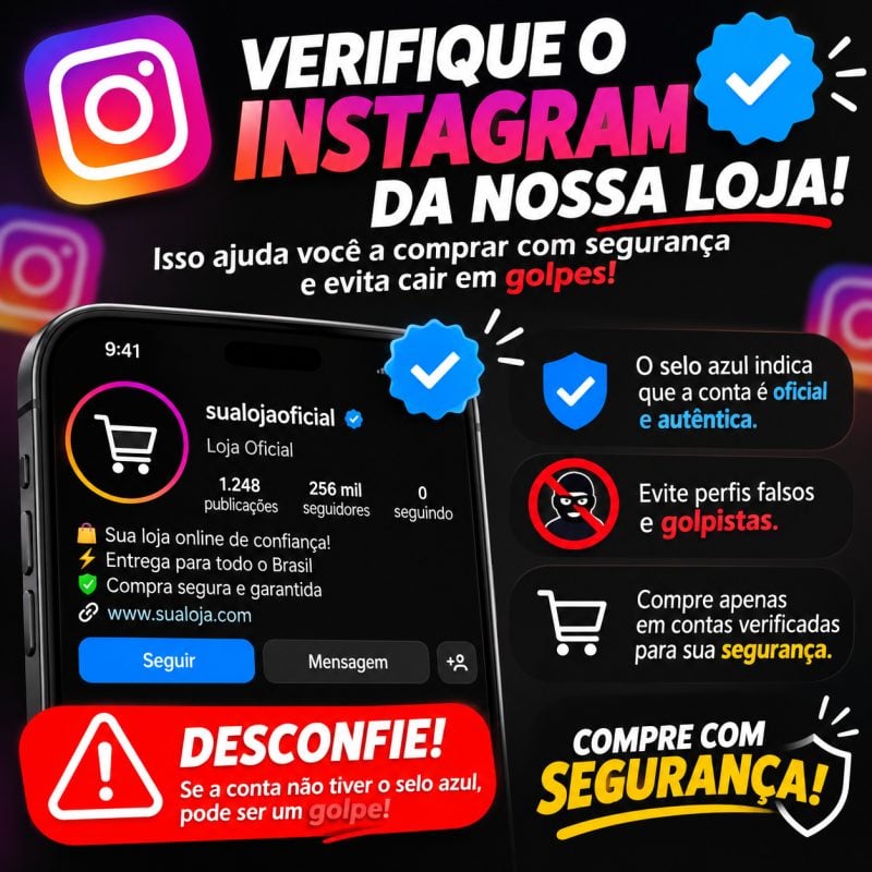 Serviço Anti-Golpe: Verificação de Segurança no Instagram