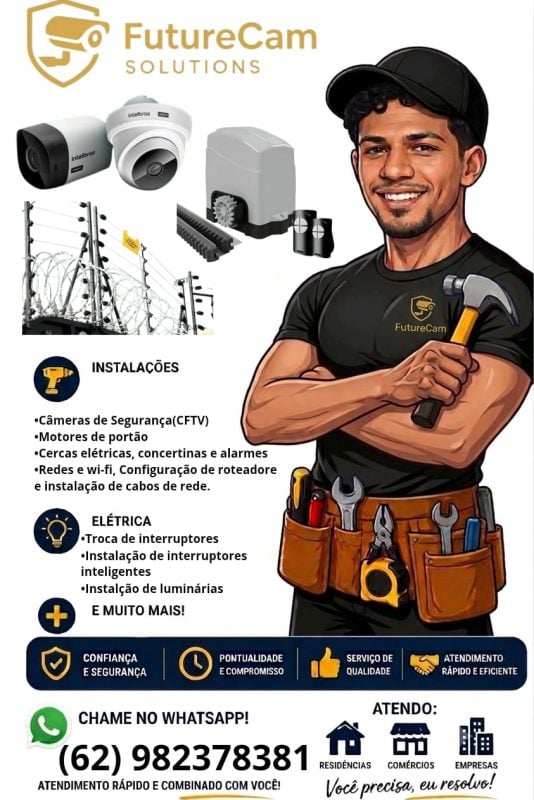 Marido de aluguel / segurança eletrônica