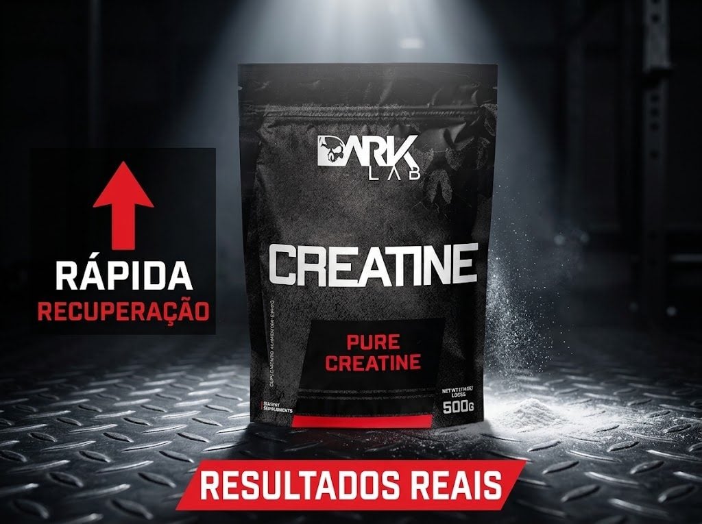 Creatina Monohidratada Pura 500g Dark Lab Unidade Creatina Monohidratada Pura 500g Dark L — foto 2