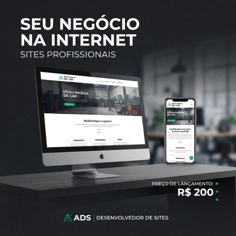 Criação de Sites Profissionais para Empresas e Comércios