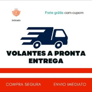Volante Vermelho Golf Gol Parati Saveiro G1 G2 G3 G4 G5 G6 Cordoba — foto 7