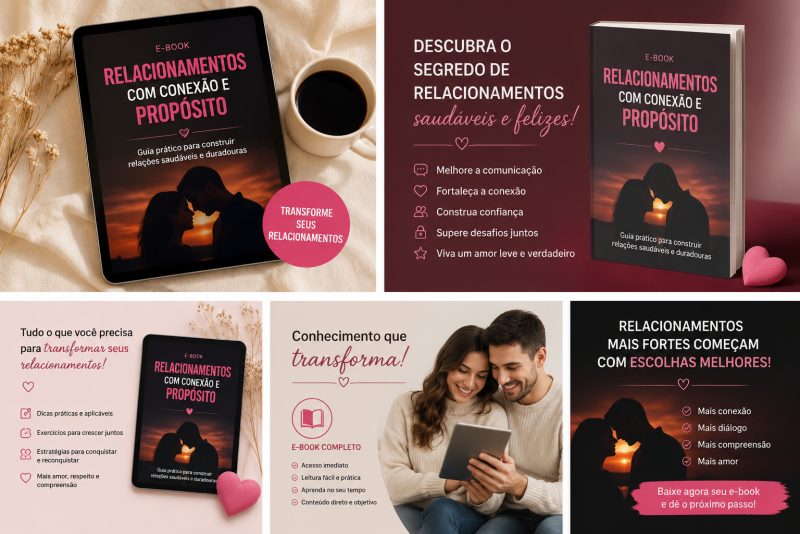 E-book Completo de Relacionamento Aprenda a Conquistar, Reconquistar e Fortalecer seu Relacionamen