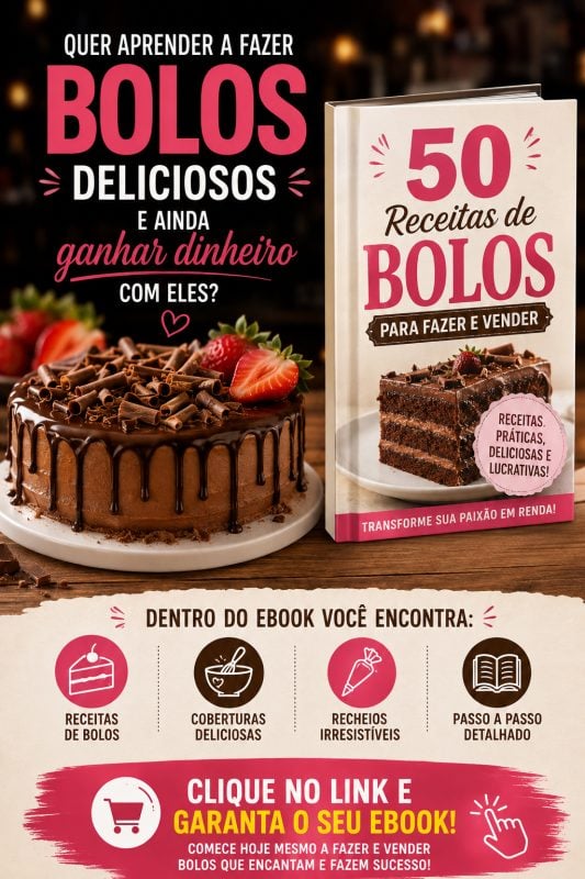 50 receitas para fazer e surpreender a sua família
