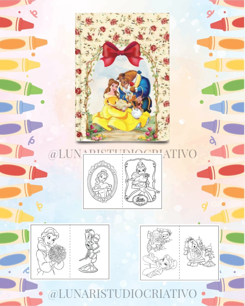 Pack 33 Revistinhas De Colorir — foto 2