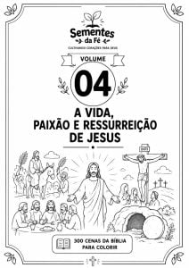 Vol. Completo (06 volumes) - 300 CENAS BÍBLICAS PARA COLORIR — foto 6