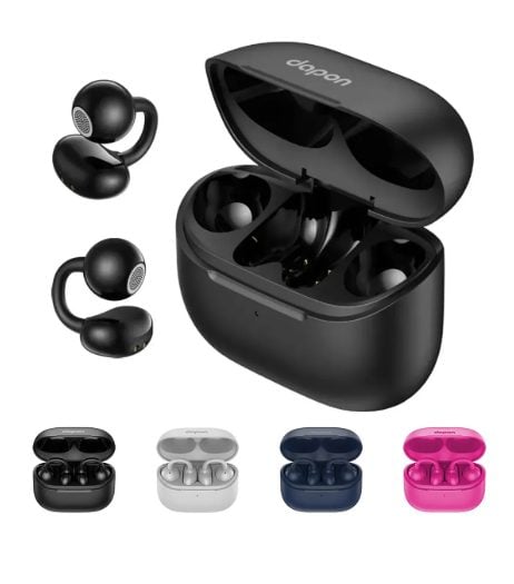 Fone Open Ear Dapon DPF25 Bluetooth 6.0 Sem Fio Com Microfone ENC 6H