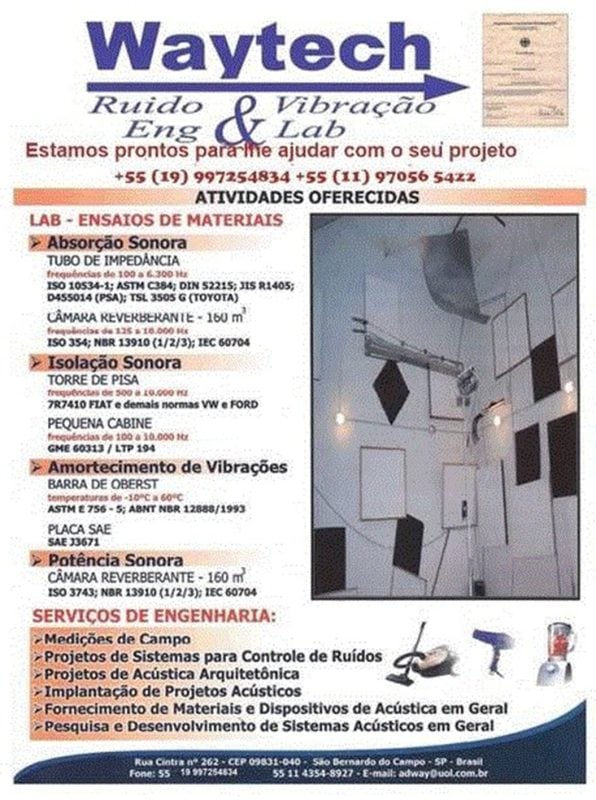 Avaliacao acustica e vibratória no ambiente Industrial