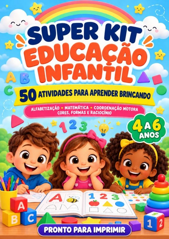 Atividades infantis para professores,educadores,e país.