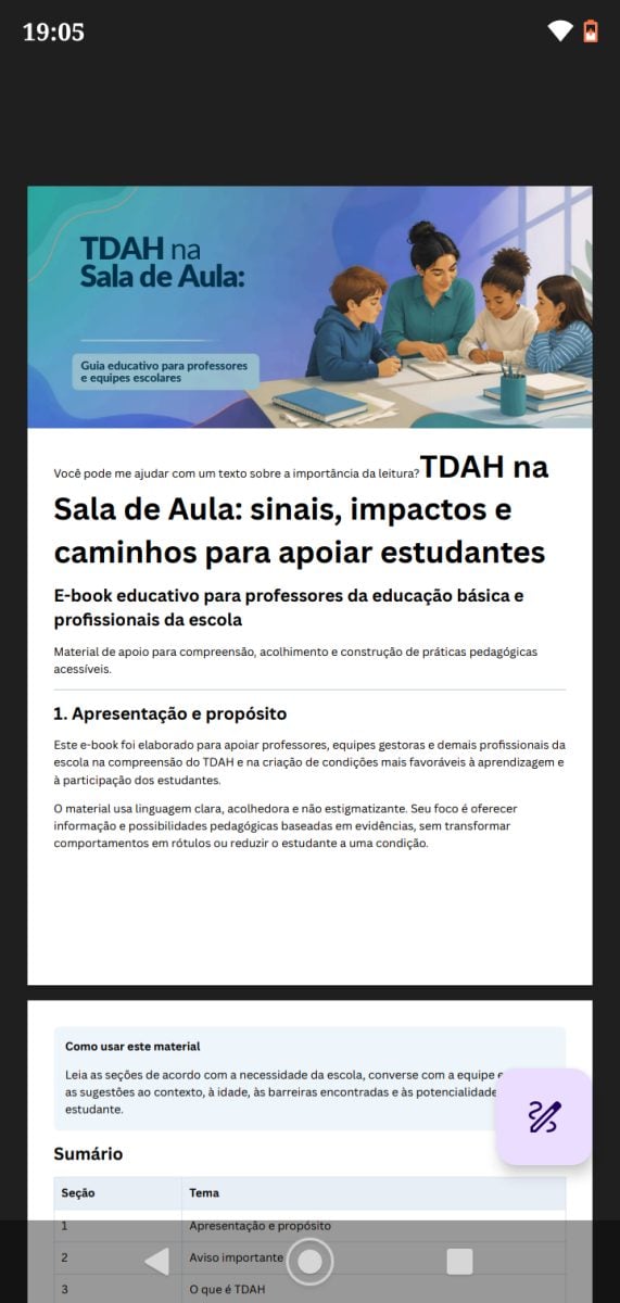 EBOOK sobre os sintomas do TDAH — foto 2