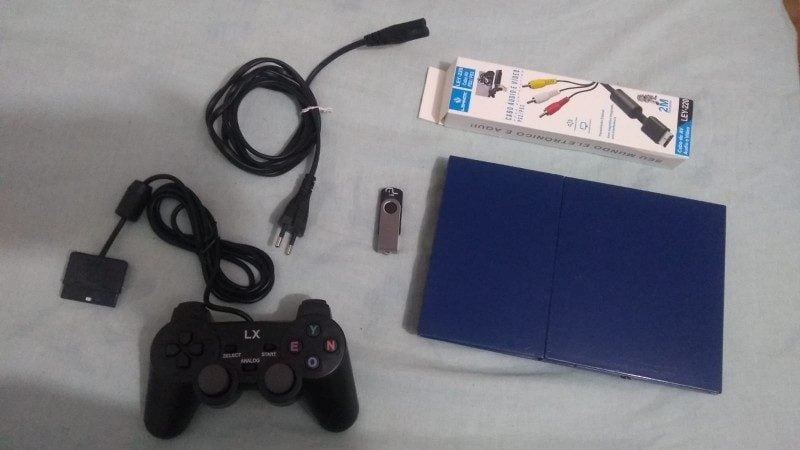 PS2 slim customizado (leia descrição) — foto 2